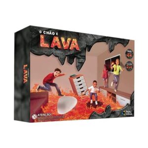 Imagem do Jogo O Chão É lava contando a caixa do brinquedo